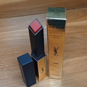 Yves Saint Laurent The Slim Leather-Matte Lipstick in 1966 Rouge Libre